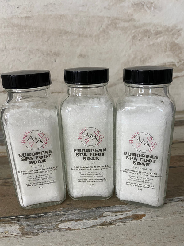 European Spa Foot Soak - A&A Haute Spot