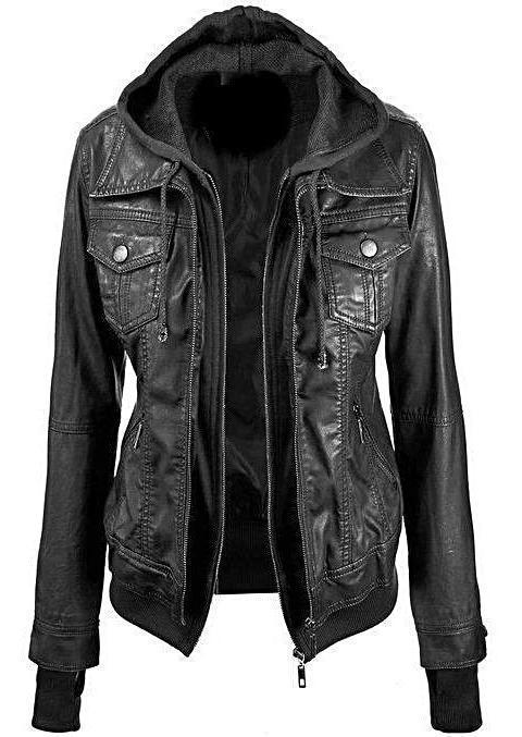Annalise Womens Leather Jacket - A&A Haute Spot