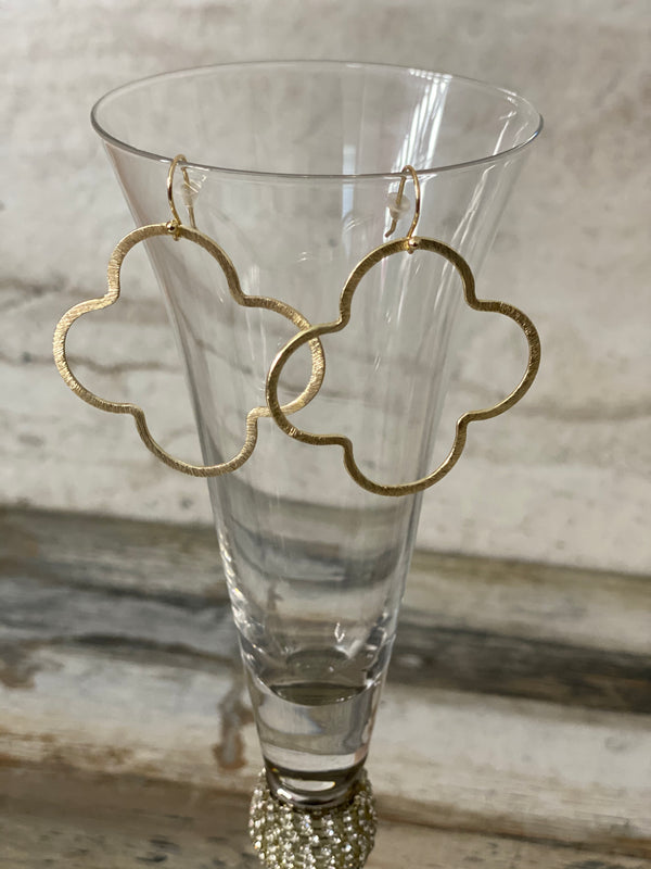 Geometric Gold/Silver Dangle - A&A Haute Spot