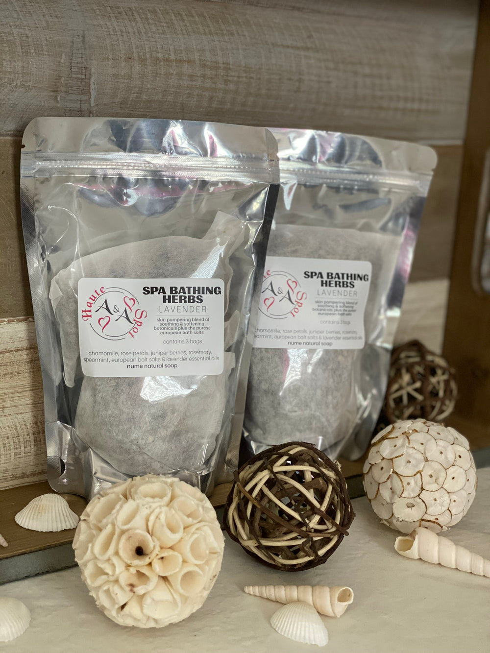 Lavender Spa Bath Teas - A&A Haute Spot