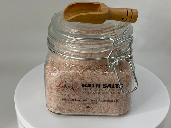 Pink Grapefruit with Himalayan Salt - A&A Haute Spot