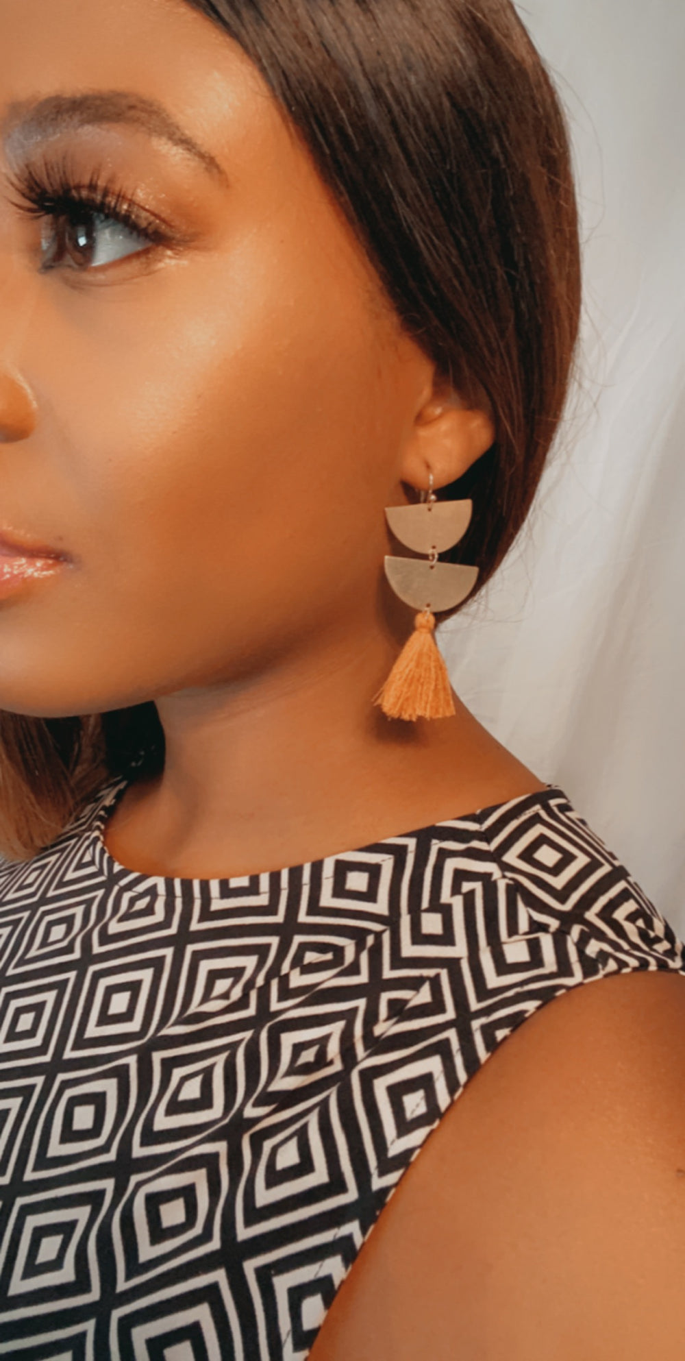 Gold Fringed Tassel - A&A Haute Spot