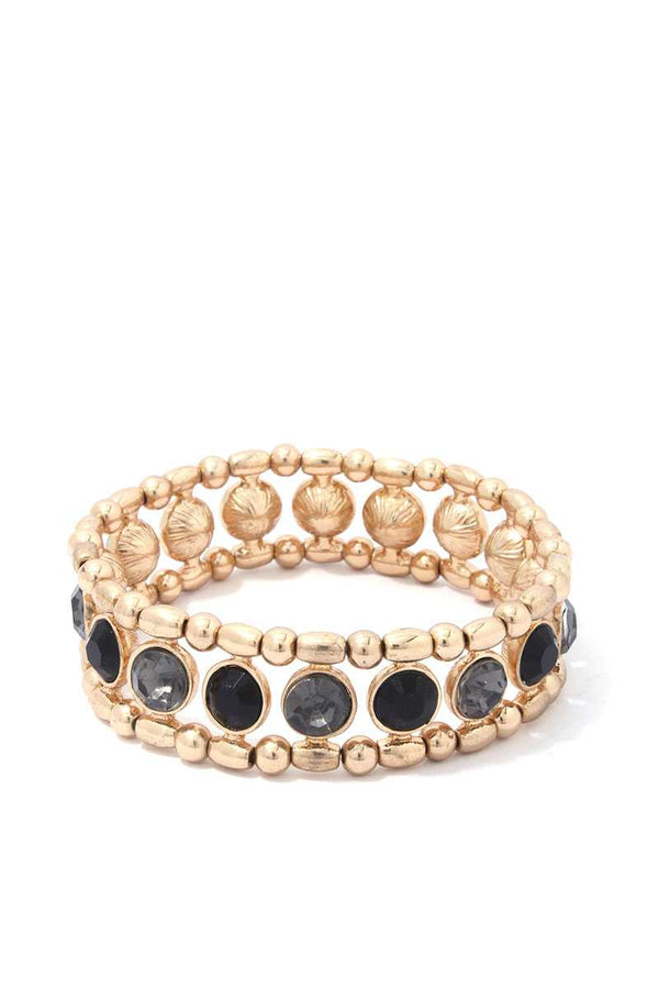 Rhinestone Stretch Bracelet - A&A Haute Spot