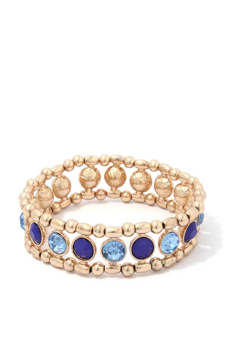 Rhinestone Stretch Bracelet - A&A Haute Spot