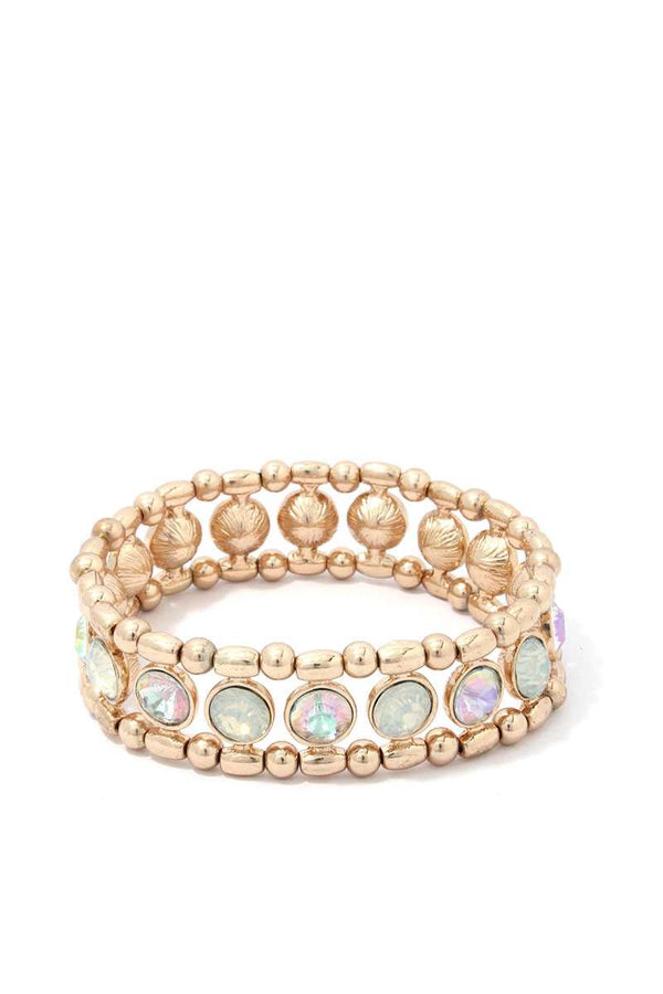 Rhinestone Stretch Bracelet - A&A Haute Spot