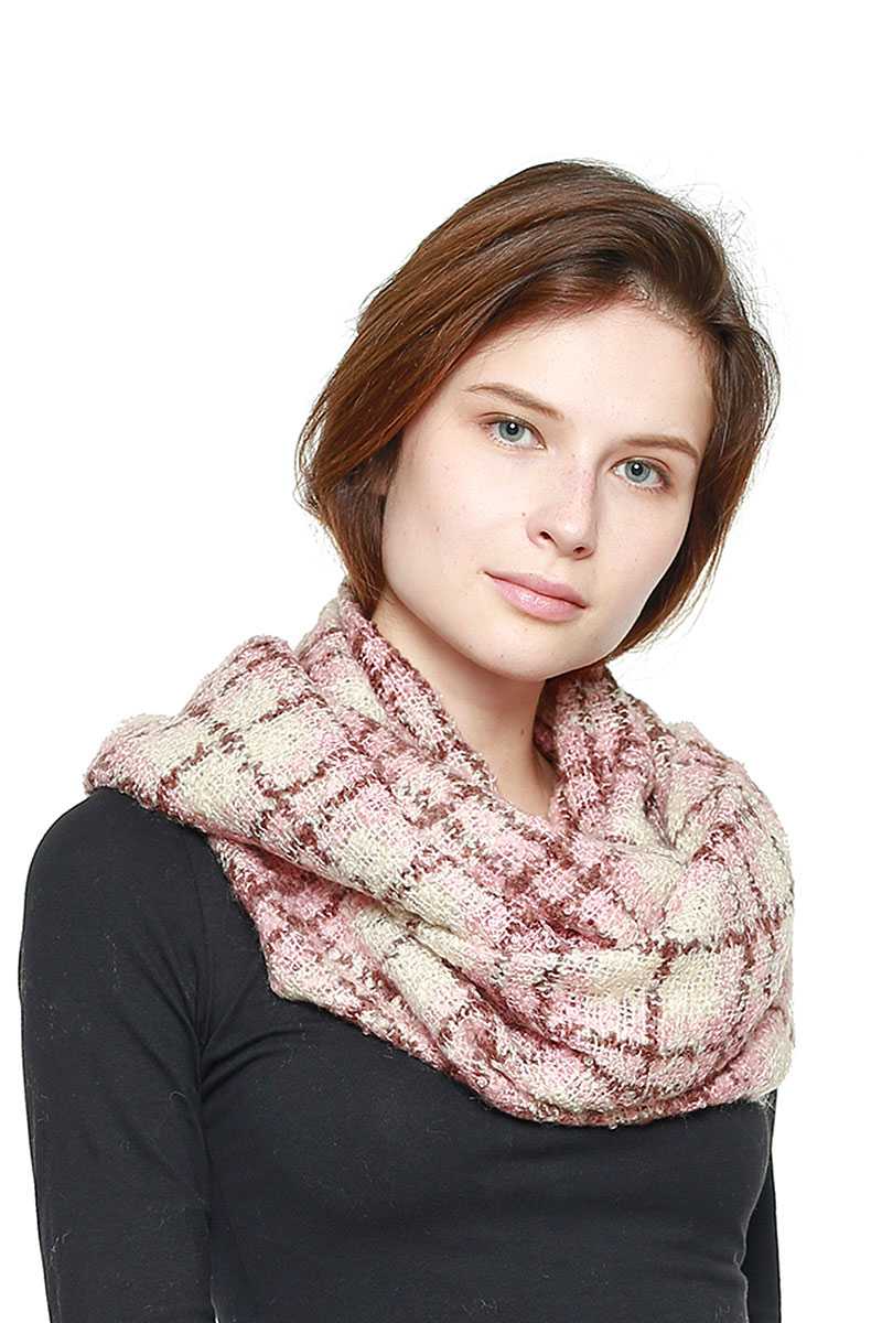 Soft Plaid Infinity Scarf - A&A Haute Spot