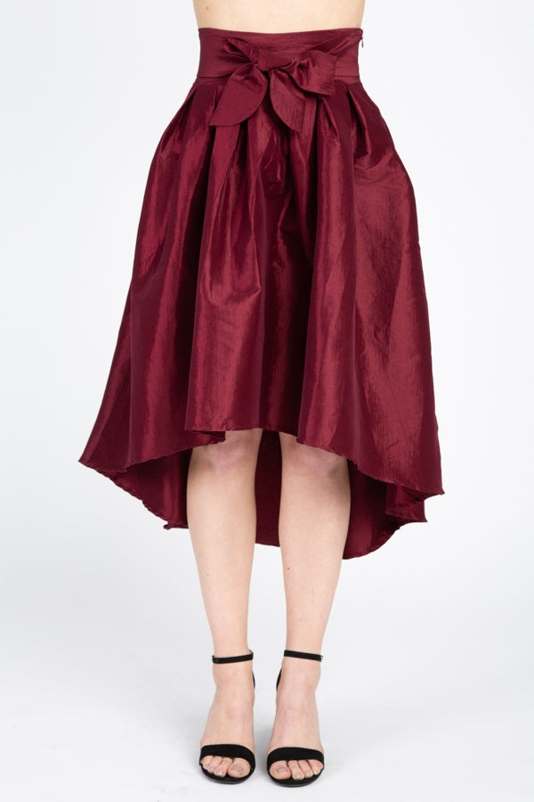 Taffeta High-low Skirt - A&A Haute Spot