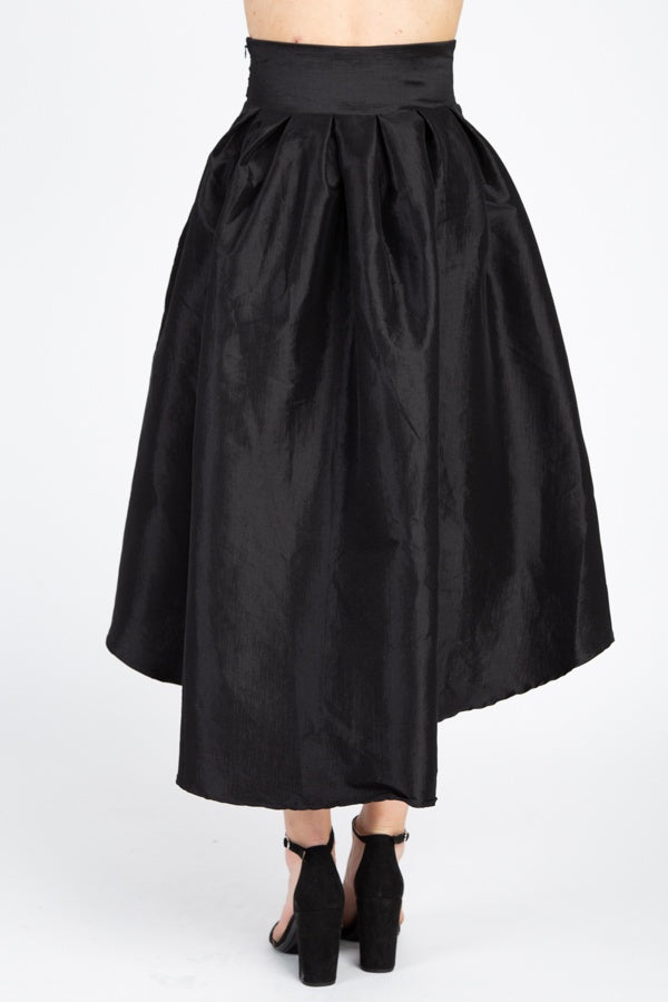 Taffeta High-low Skirt - A&A Haute Spot