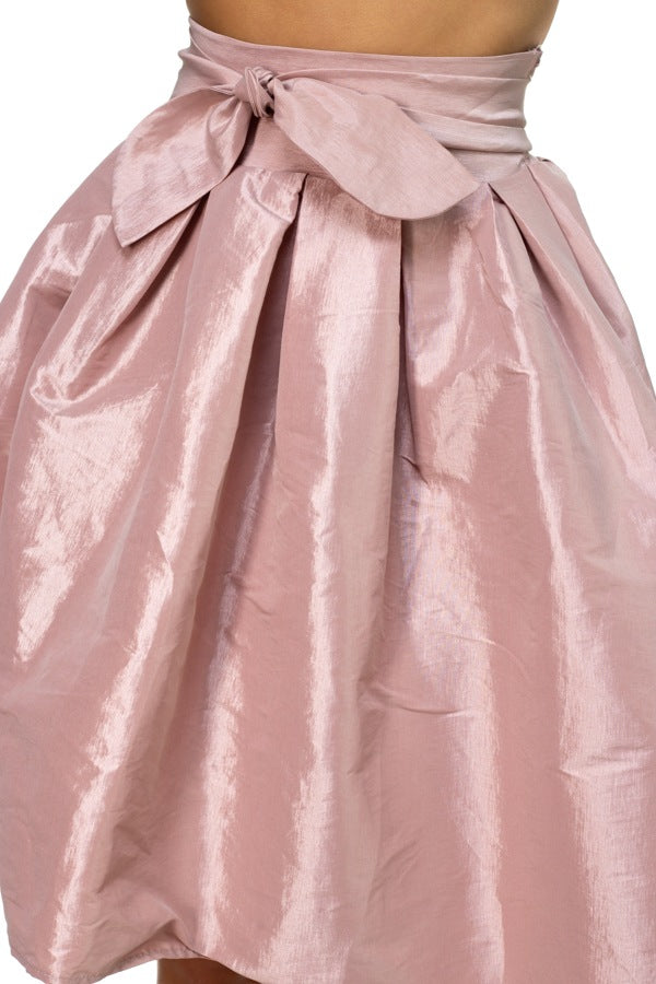 Taffeta High-low Skirt - A&A Haute Spot