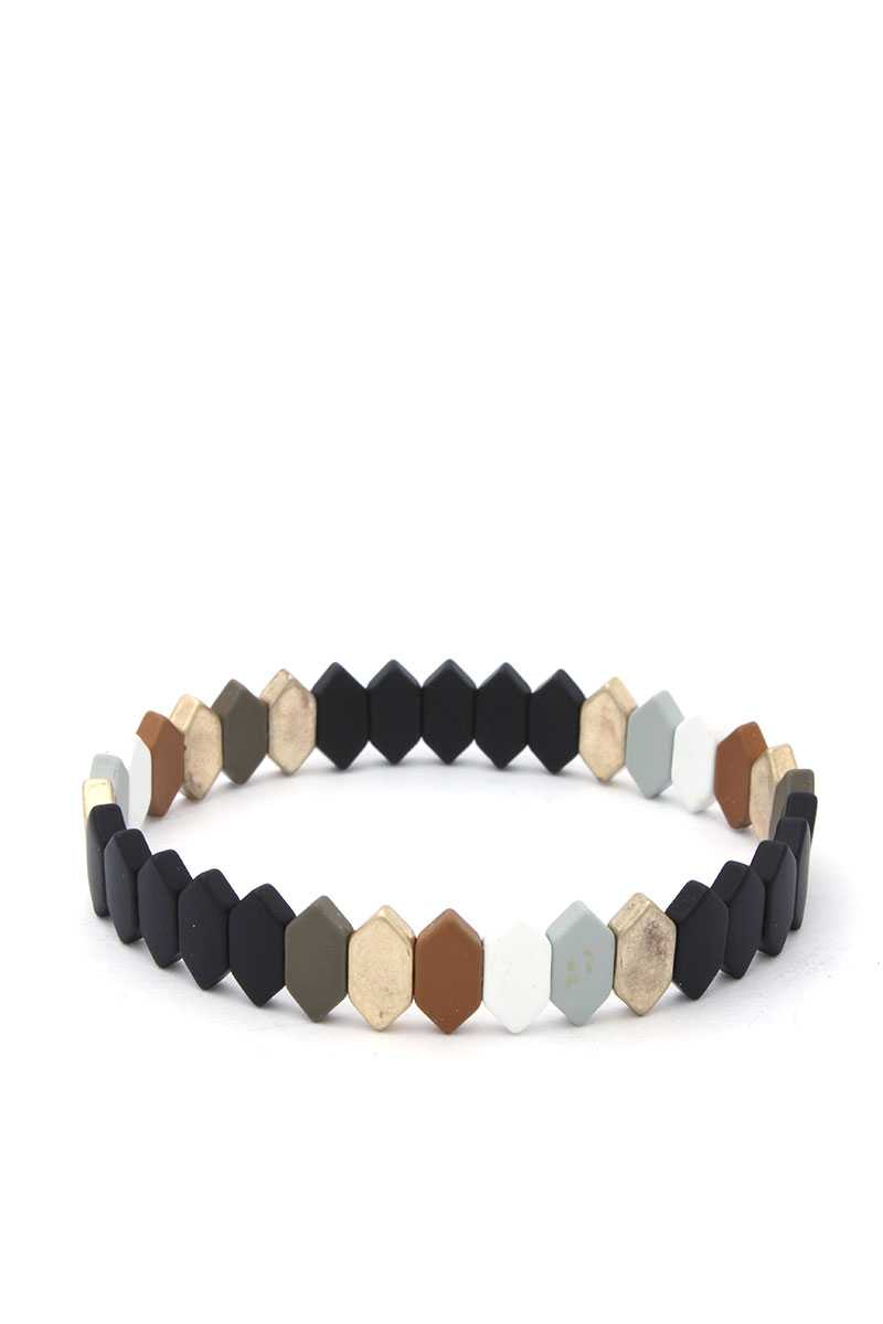 Pointed Oval Stretch Bracelet - A&A Haute Spot