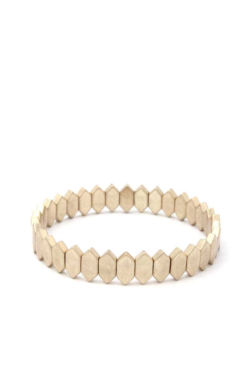 Pointed Oval Stretch Bracelet - A&A Haute Spot