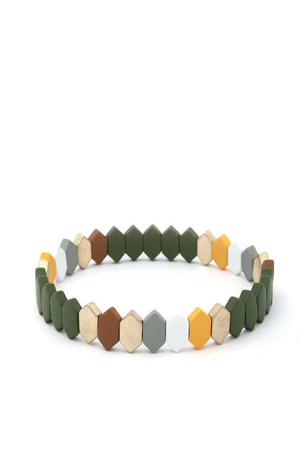 Pointed Oval Stretch Bracelet - A&A Haute Spot