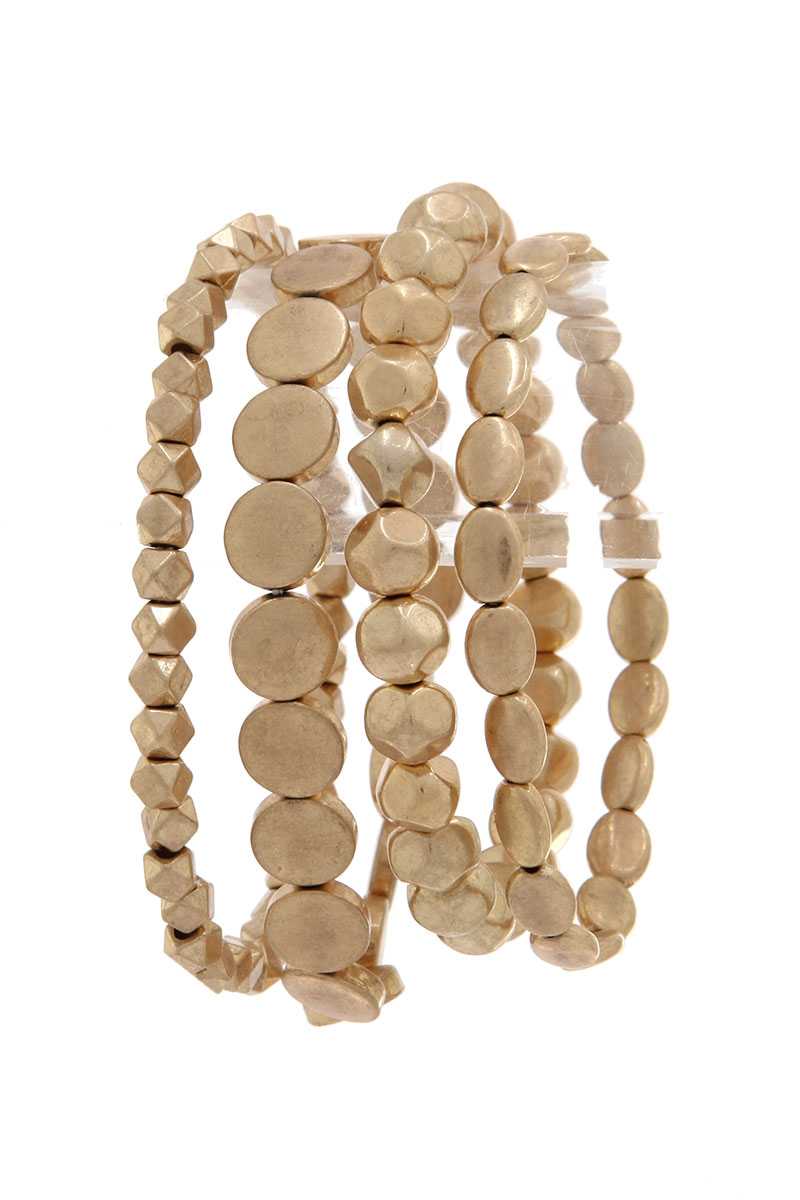 4 Layers Chic Beaded Bracelet - A&A Haute Spot