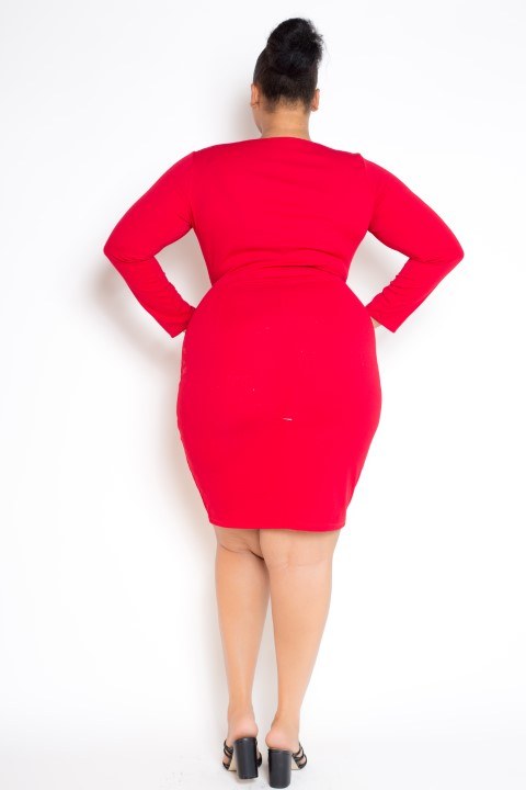 Colorblock Bodycon Dress - A&A Haute Spot