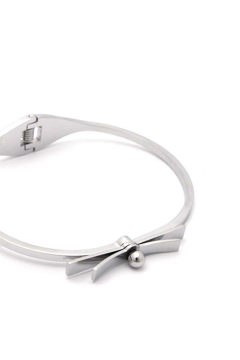 Knot Stainless Steel Bangle - A&A Haute Spot