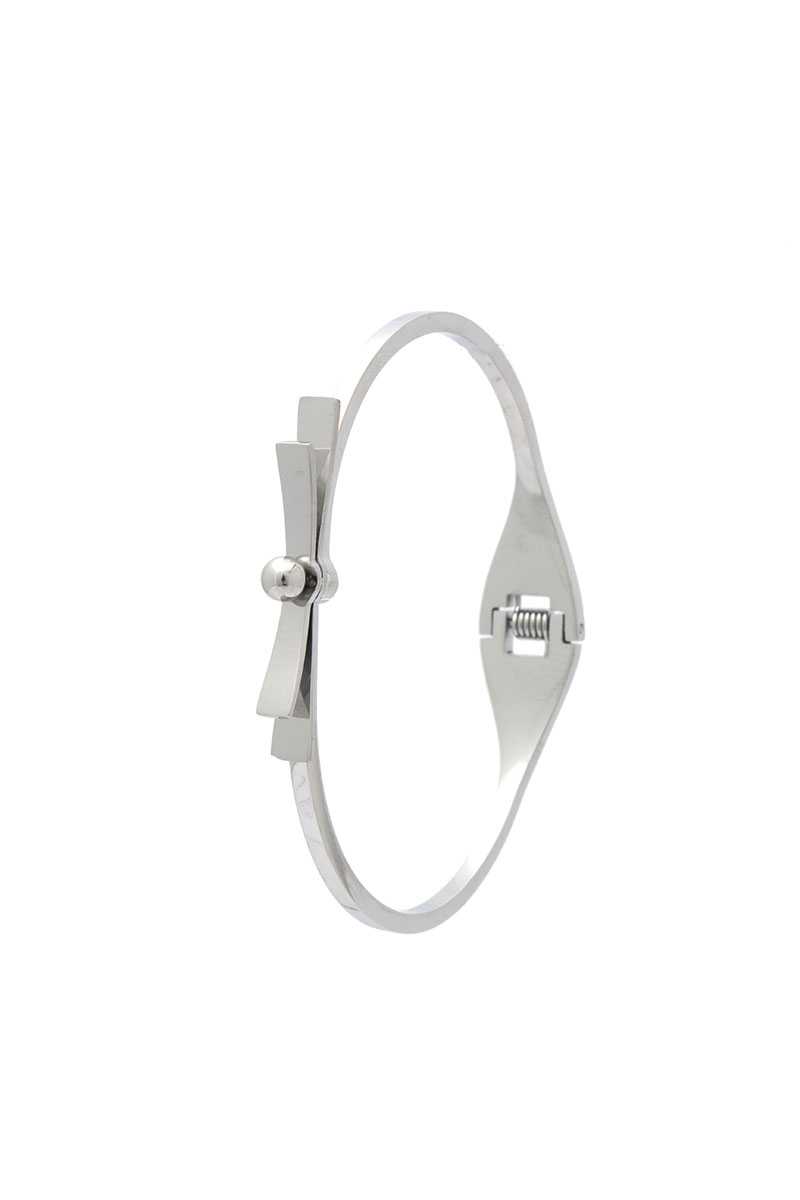 Knot Stainless Steel Bangle - A&A Haute Spot