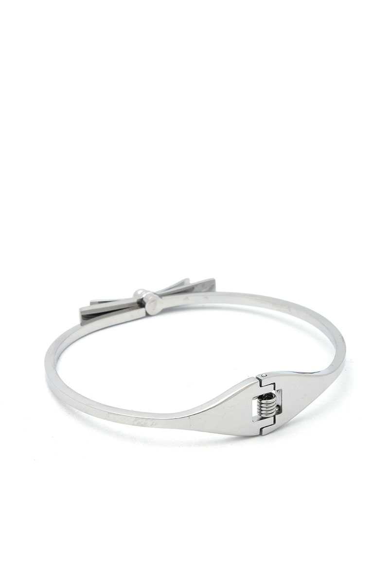 Knot Stainless Steel Bangle - A&A Haute Spot