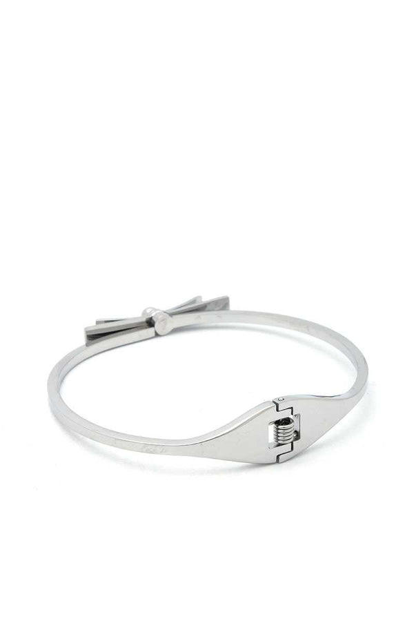 Knot Stainless Steel Bangle - A&A Haute Spot