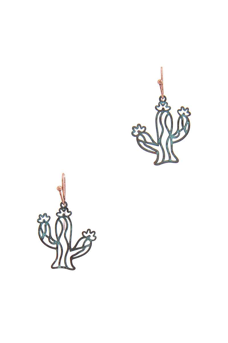 Cactus Drop Earring - A&A Haute Spot