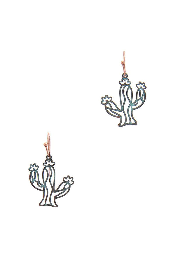 Cactus Drop Earring - A&A Haute Spot