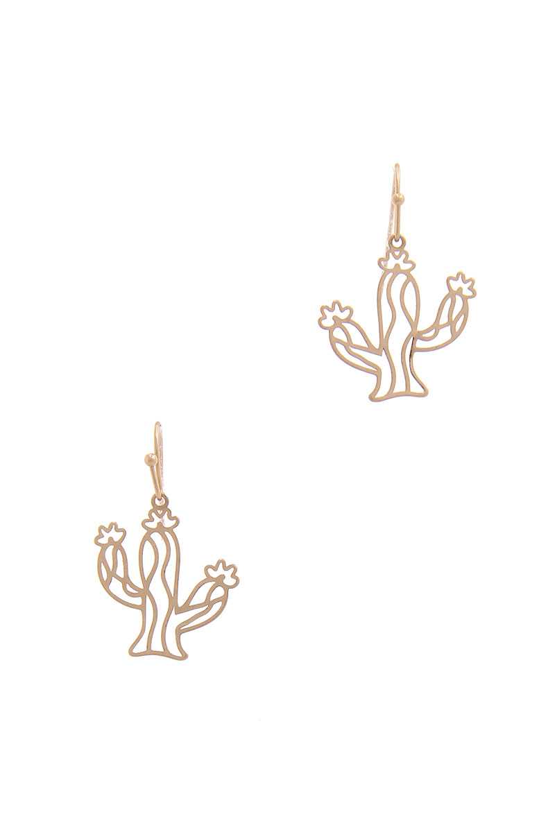 Cactus Drop Earring - A&A Haute Spot