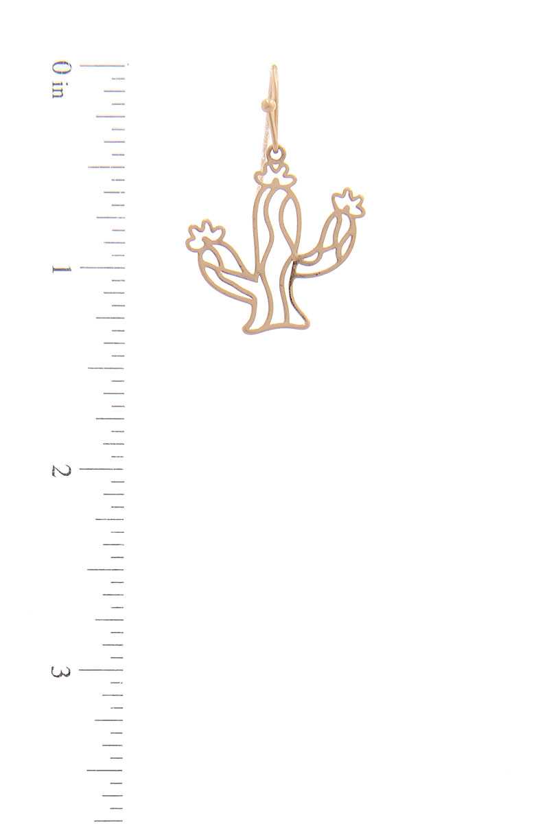 Cactus Drop Earring - A&A Haute Spot
