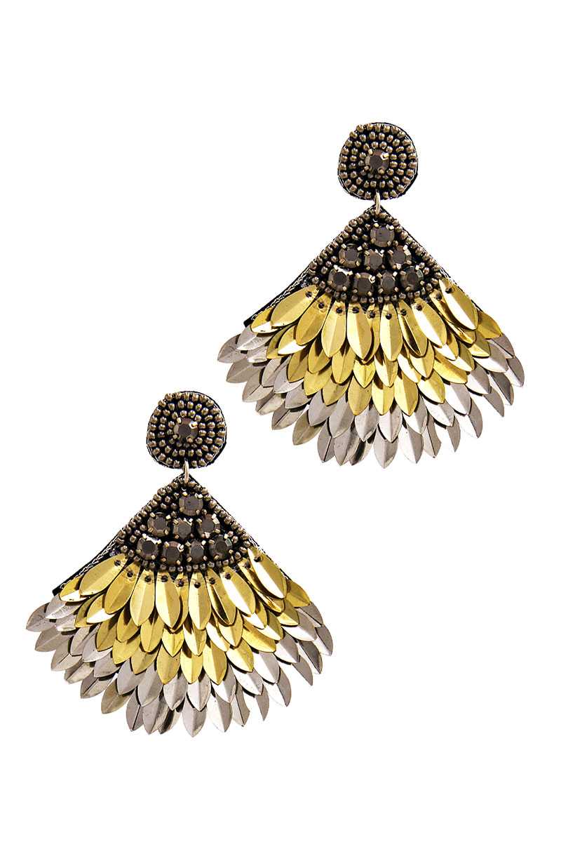 Fashion Chic Feather Stylish Earring - A&A Haute Spot