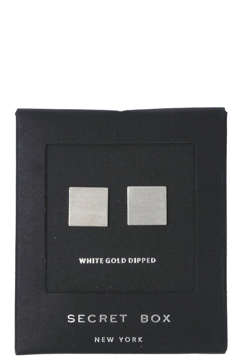 Square Shape Post Earring - A&A Haute Spot