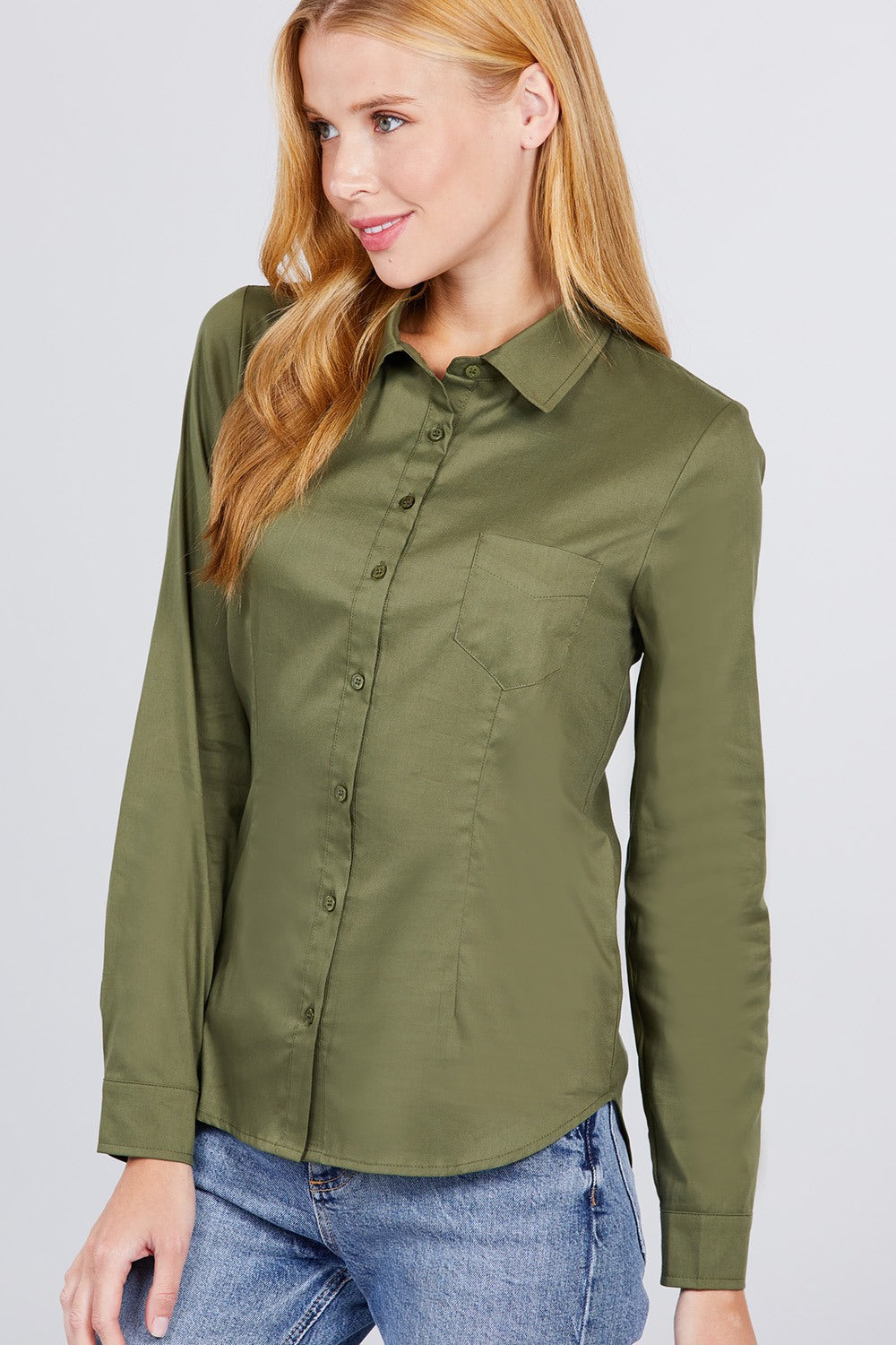 Button Down Woven Shirts - A&A Haute Spot