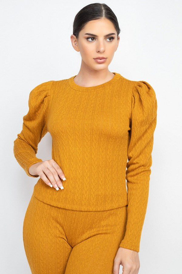 Puff Sleeve Set - A&A Haute Spot