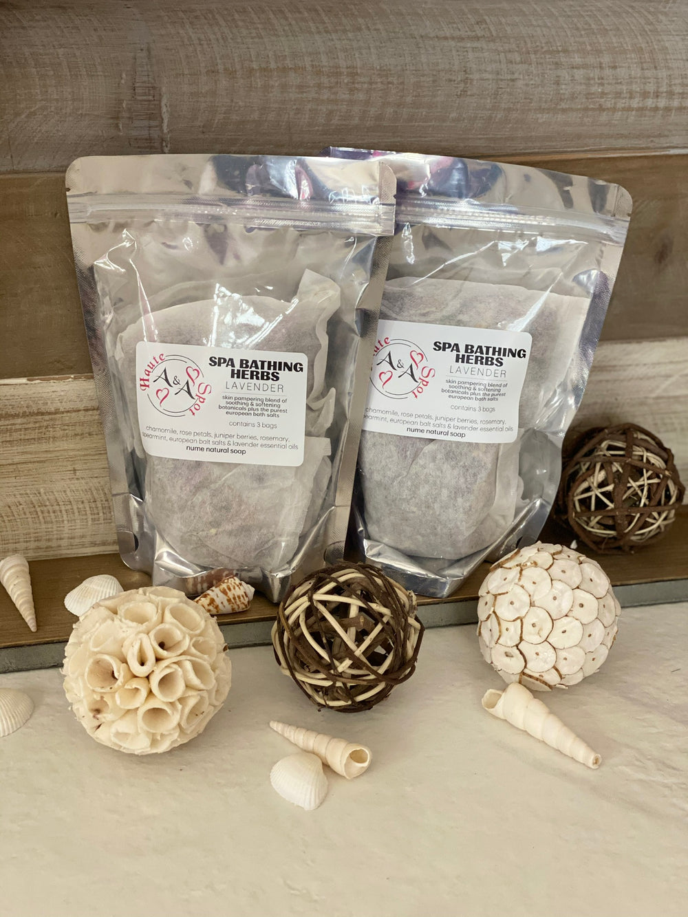 Lavender Spa Bath Teas - A&A Haute Spot