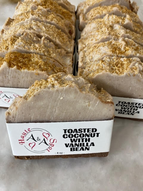 Toasted Coconut with Vanilla Bean - A&A Haute Spot